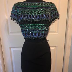 Two piece cocktail dress